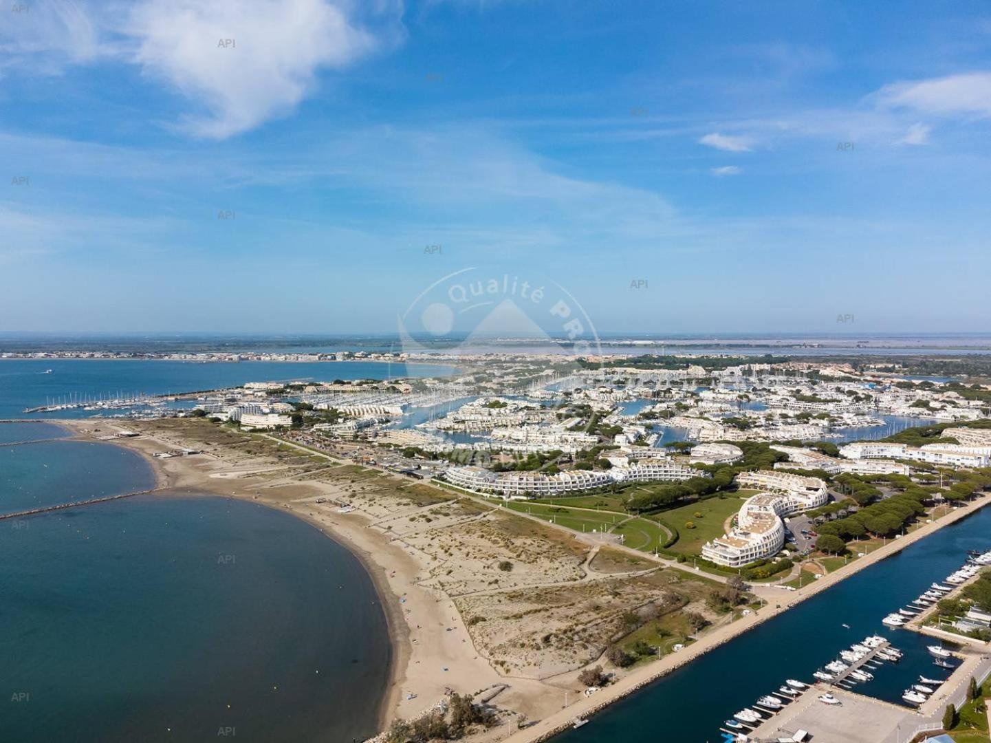 As22947-Studio Cabine Residence Direct Sur Plage Le Grau-du-Roi Buitenkant foto